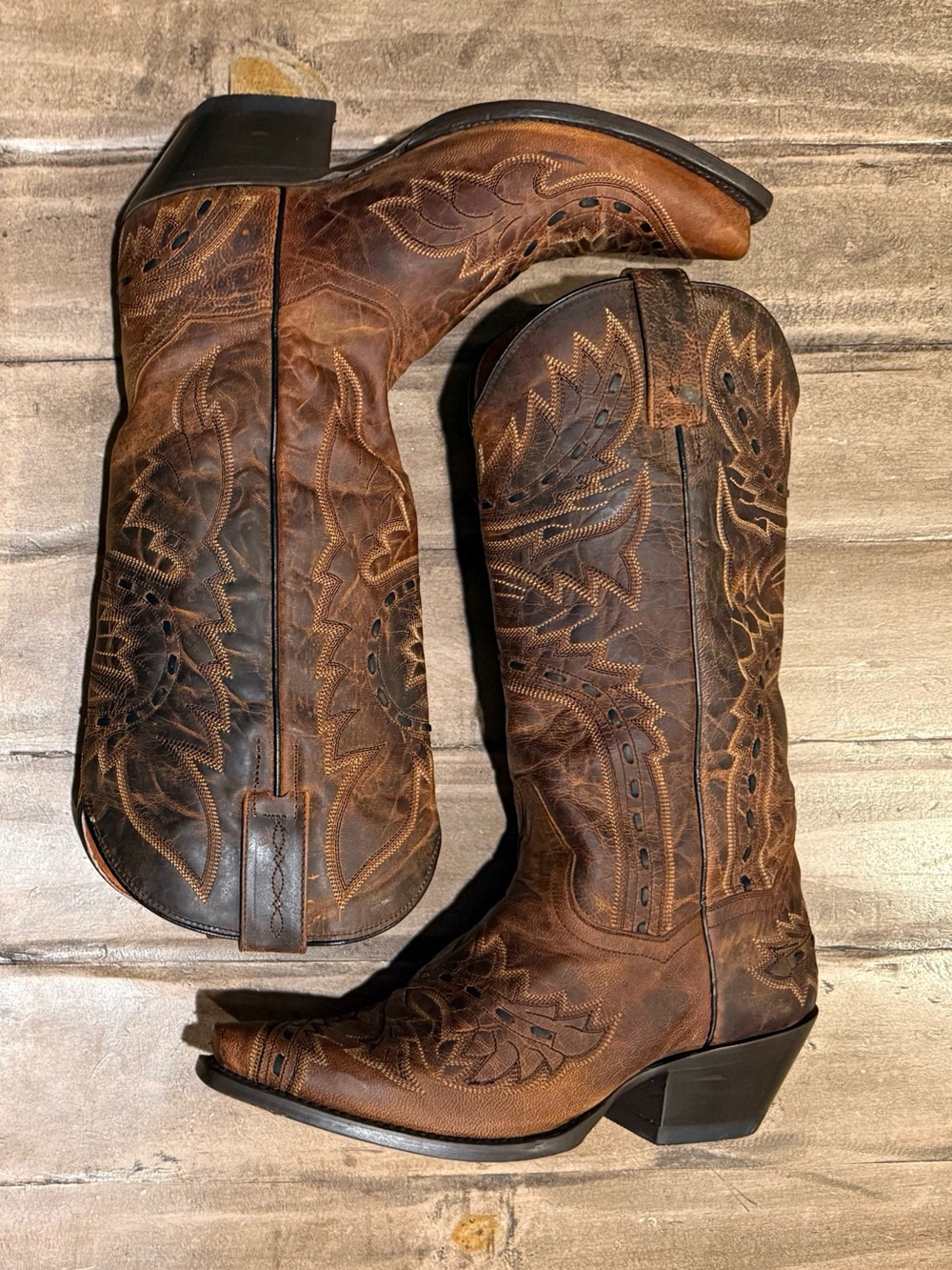 Dan Post Sidewinder Western Boots Women
Brown DP3422 Size 6.5 - Picture 2 of 7